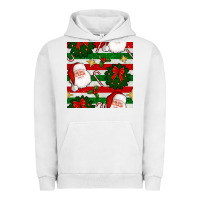 Pigment Lunar Rock christmas  santa clause and ornaments seamless  pattern Urban Hoodie - BundleAndBundleShop