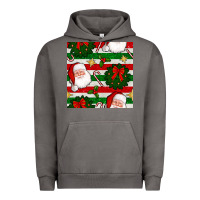 Pigment Tornado christmas  santa clause and ornaments seamless  pattern Urban Hoodie - BundleAndBundleShop