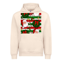Sandshell christmas  santa clause and ornaments seamless  pattern Urban Hoodie - BundleAndBundleShop