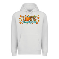 Dove Grey love thanksgiving Premium Hoodie - JahusDesignShop