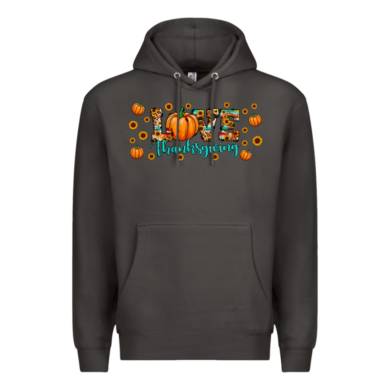 Love Thanksgiving Premium Hoodie by JahusDesignShop | Teevron