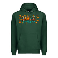 Sports Green love thanksgiving Premium Hoodie - JahusDesignShop