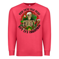 Cardinal When you're dead inside but it's christmas Premium Sweatshirt - RanaPortraitStore