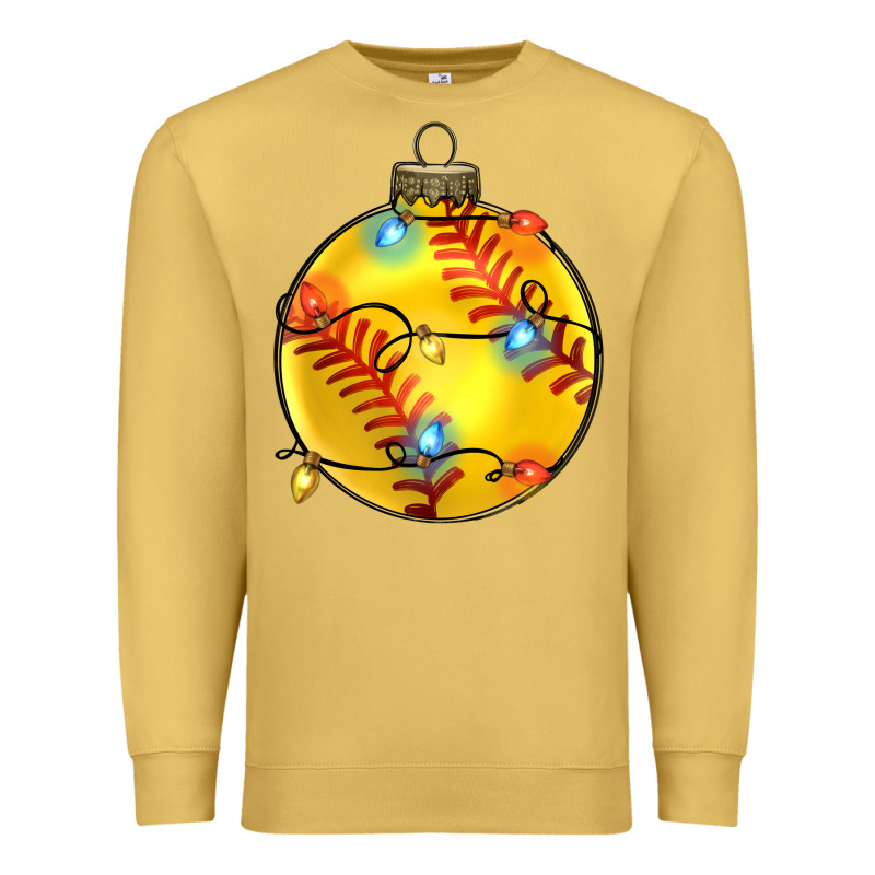 Christmas  Softball Premium Sweatshirt by Zillion Design Studio | Teevron