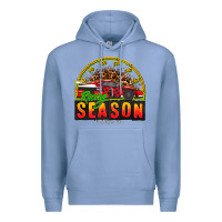 Colony Blue racing season Premium Hoodie - AdoDesignShop