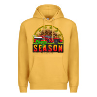 Mustard racing season Premium Hoodie - AdoDesignShop