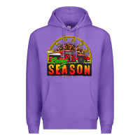Purple racing season Premium Hoodie - AdoDesignShop
