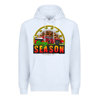 White racing season Premium Hoodie - AdoDesignShop