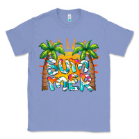 Colony Blue summer waves and sun Classic Tee - BarkalooDesign