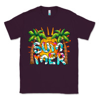 Plum summer waves and sun Classic Tee - BarkalooDesign