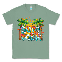 Sage summer waves and sun Classic Tee - BarkalooDesign