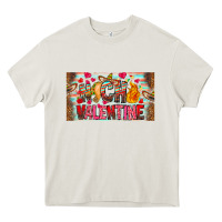 Cream Nach Valentine Heavy Core Tee - CowhideDigitalArt