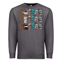 Charcoal Heather coffee coffee coffee Premium Sweatshirt - texasbilliewilder