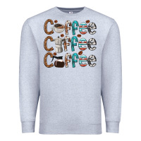 Heather Grey coffee coffee coffee Premium Sweatshirt - texasbilliewilder