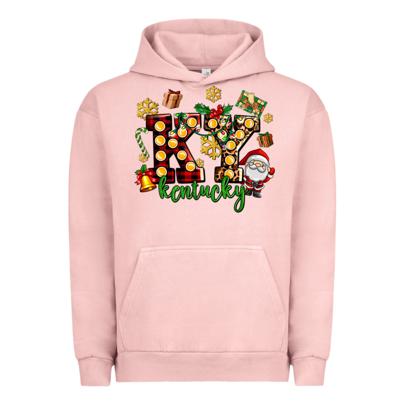 Ky Kentucky Christmas Urban Hoodie by AdoDesignShop | Teevron