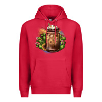 Cardinal sunflower coffee cup cactus Premium Hoodie - JahusDesignShop