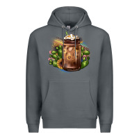 Rock sunflower coffee cup cactus Premium Hoodie - JahusDesignShop