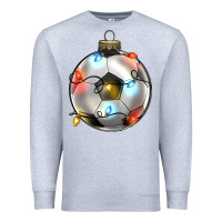 Heather Grey christmas  soccer Premium Sweatshirt - Zillion Design Studio
