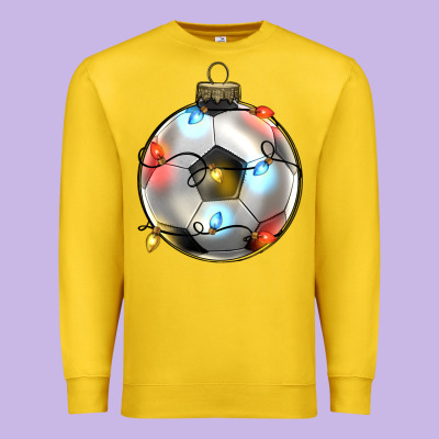 Christmas  Soccer Premium Sweatshirt Designed By Zillion Design Studio