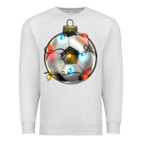Oatmeal Heather christmas  soccer Premium Sweatshirt - Zillion Design Studio