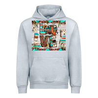 Heather Grey love camp Urban Hoodie - JahusDesignShop