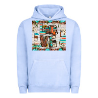 Pigment Grape Ice love camp Urban Hoodie - JahusDesignShop
