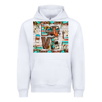 White love camp Urban Hoodie - JahusDesignShop