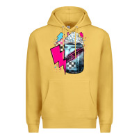 Antique Gold racing coffee Premium Hoodie - JahusDesignShop