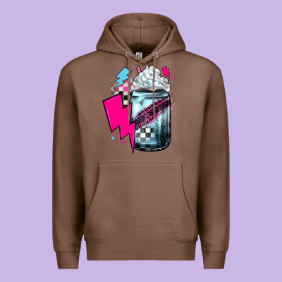Racing Coffee Premium Hoodie Designed By Jahusdesignshop