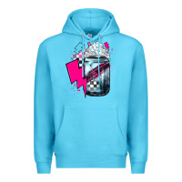 Ocean Blue racing coffee Premium Hoodie - JahusDesignShop