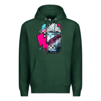 Sports Green racing coffee Premium Hoodie - JahusDesignShop