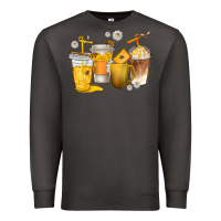Smoke coffee cups bumble bee Premium Sweatshirt - texasbilliewilder