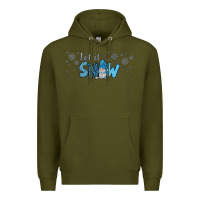 Army Green winter let it snow Premium Hoodie - JahusDesignShop