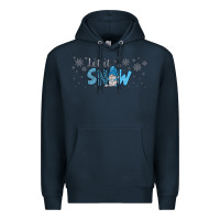 Navy winter let it snow Premium Hoodie - JahusDesignShop