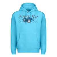 Ocean Blue winter let it snow Premium Hoodie - JahusDesignShop