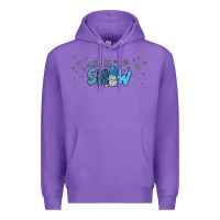 Purple winter let it snow Premium Hoodie - JahusDesignShop