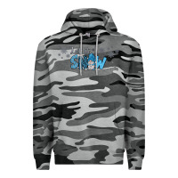 Slate Camo winter let it snow Premium Hoodie - JahusDesignShop