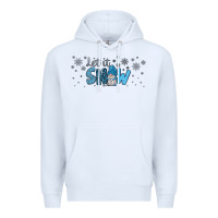 White winter let it snow Premium Hoodie - JahusDesignShop