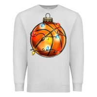 Dove Grey christmas  baskerball Premium Sweatshirt - Zillion Design Studio