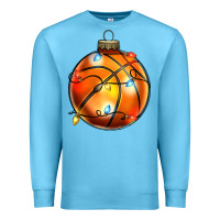 Ocean Blue christmas  baskerball Premium Sweatshirt - Zillion Design Studio