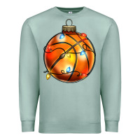 Seafoam christmas  baskerball Premium Sweatshirt - Zillion Design Studio