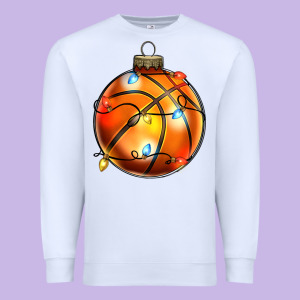 Christmas  Baskerball Premium Sweatshirt Designed By Zillion Design Studio
