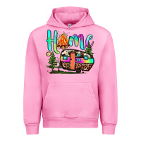 Fuchsia Pink home camp Urban Hoodie - JahusDesignShop
