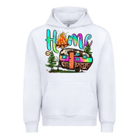 White home camp Urban Hoodie - JahusDesignShop