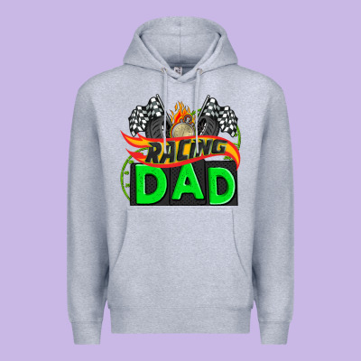 Racing Dad With Racing Oto Equipment Premium Hoodie Designed By Adodesignshop