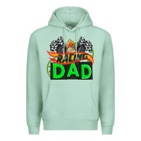 Seafoam racing dad with racing oto equipment Premium Hoodie - AdoDesignShop