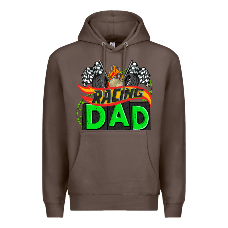 Racing Dad With Racing Oto Equipment Premium Hoodie by AdoDesignShop | Teevron