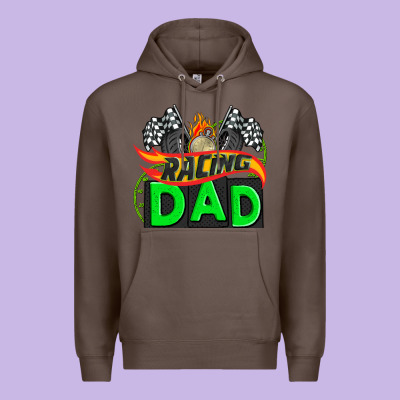 Racing Dad With Racing Oto Equipment Premium Hoodie Designed By Adodesignshop
