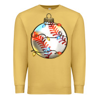 Antique Gold christmas  baseball Premium Sweatshirt - Zillion Design Studio