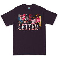 Plum Love Letter Premium Tee - SublimationCraftShop